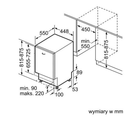 Zmywarka SPV2IKX10E Bosch