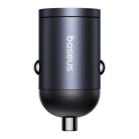 Ładowarka samochodowa 2xUSB-C 30W - czarna BASEUS