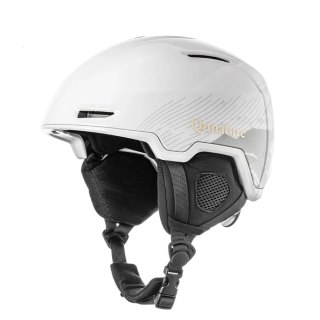 Kask narciarski snowboardowy z nausznikami rozmiar M - biały ROCKBROS
