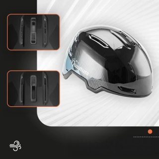 Kask narciarski snowboardowy z nausznikami rozmiar M - czarny ROCKBROS