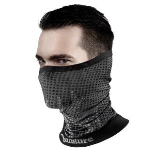 Komin narciarski bandana sportowa wielofunkcyjna rozmiar uniwersalny - czarny ROCKBROS