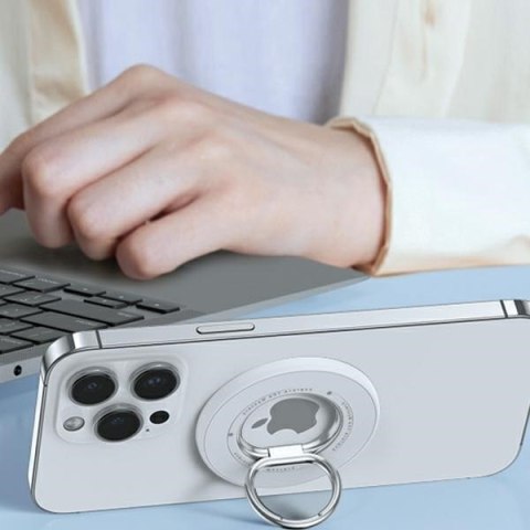 Uchwyt MagSafe ring stand BM-350 biały