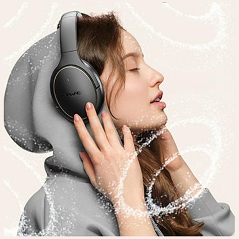 Słuchawki nauszne AT20 ANC ENC Bluetooth 6.0 białe