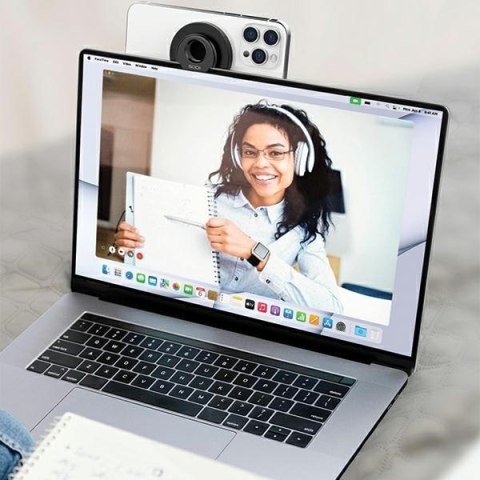Uchwyt indukcyjny do MacBooka MagSafe BM-300 biały