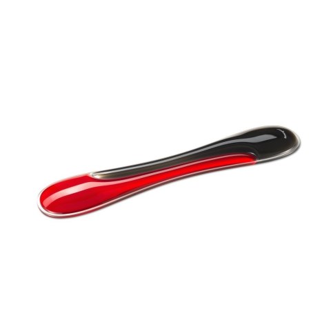 Podkładka pod nadgarstki do klawiatury Slim Duo Gel czerwona