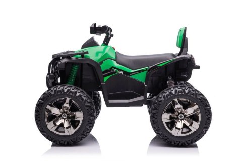 Quad Na Akumulator Z Oparciem QLS-3288 ŚwIatła LED MP3 Zielony LEAN CARS