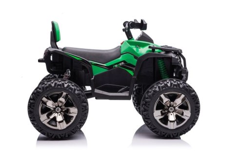 Quad Na Akumulator Z Oparciem QLS-3288 ŚwIatła LED MP3 Zielony LEAN CARS
