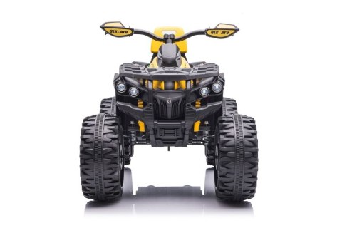 Quad Na Akumulator Z Oparciem QLS-3288 ŚwIatła LED MP3 Żółty LEAN CARS