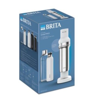 Saturator sodaTRIO biały
