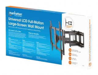 Uchwyt ścienny do TV 60-100cali LED/LCD 80kg obrotowy uchylny