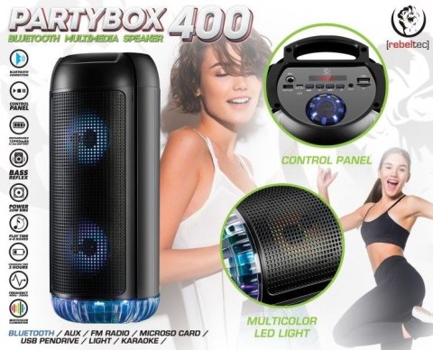 Głośnik Bluetooth PartyBox 400 Rebeltec