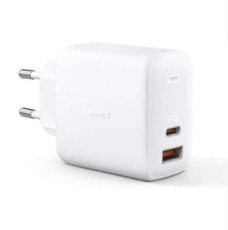 PA-B3 White Omnia GaN ładowarka sieciowa 2xUSB Power Delivery (1xUSB A+1xUSB C) 65W 5.4A AUKEY