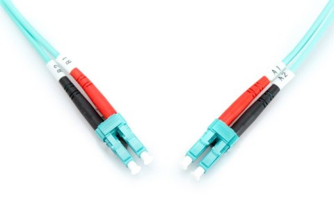 Patch cord światłowodowy FO LC-LC MM 50/125 OM3 duplex LSOH 2m Digitus