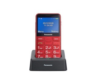 Telefon dla seniora KX-TU155 czerwony Panasonic