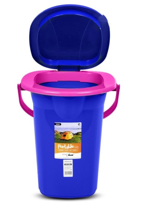 Toaleta turystyczna GB320BR granatowo-różowa GreenBlue