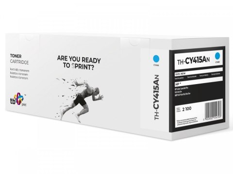 Toner do HP Color LJ Pro W2031A TH-CY415AN 100% nowy cyan TB Print