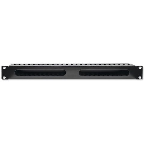 Organizer kabli do szaf RACK 19" | 24 porty | 1U