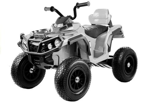 Quad na Akumulator BDM0906 Pompowane Koła Światła LED MP3 Biały LEAN CARS