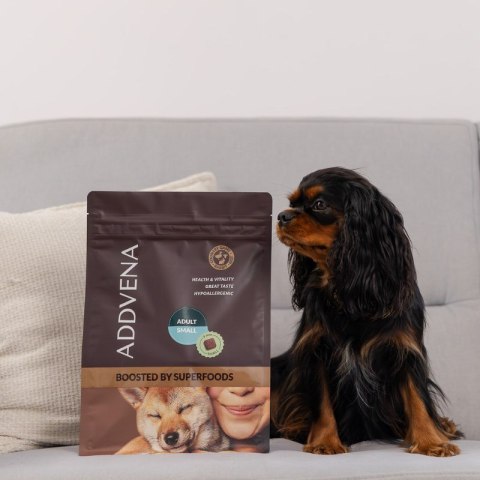 ADDVENA BOOSTED BY SUPERFOODS dla dorosłych psów małych ras 2,5kg