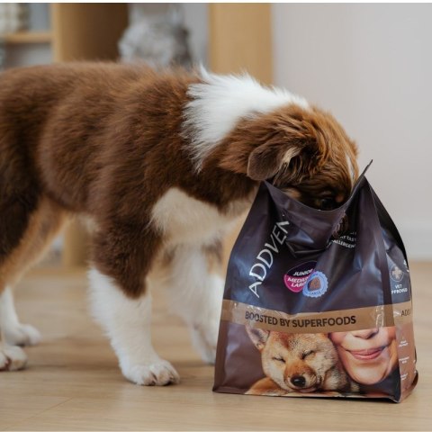 ADDVENA BOOSTED BY SUPERFOODS dla szczeniąt średnich i dużych ras 2,5kg