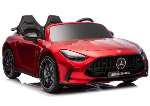 Auto Na Akumulator Mercedes GT63 AMG DK-GT63 24V LCD Czerwony Lakierowany LEAN CARS