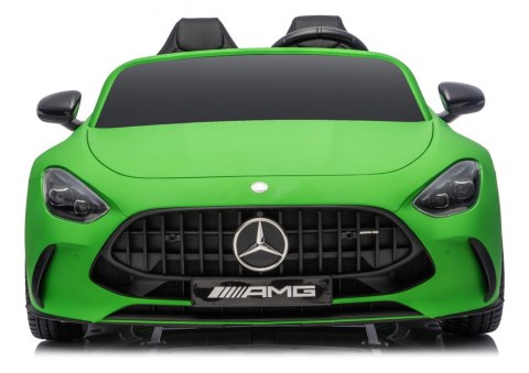 Auto Na Akumulator Mercedes GT63 AMG DKGT63 24V Cichy Silnik Matowy Zielony LEAN CARS
