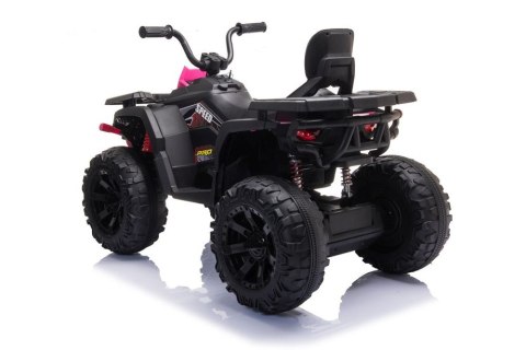 Quad Pojazd Na Akumulator JC333 Światła LED MP3 Różowy LEAN CARS