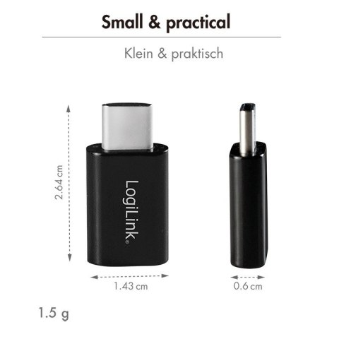 Adapter BT5.3, USB-C Gen1, 3Mbps, 20m, czarny