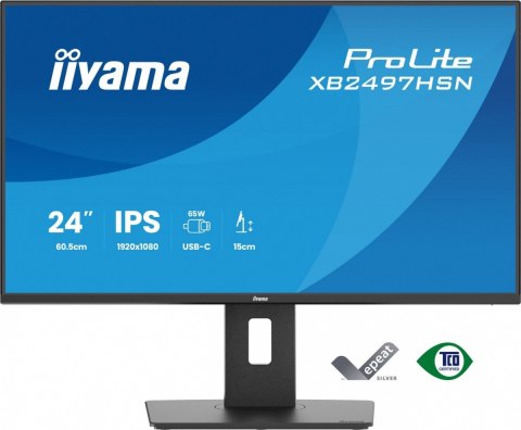Monitor 24 cale XB2497HSN-B1 IPS, USB-C Dock,HDMI, DP, RJ45