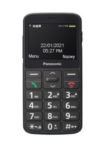 Telefon dla seniora KX-TU160 czarny Panasonic