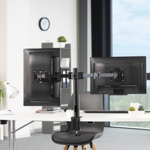 Uchwyt do monitora plus 2 ramiona 13-35 cali Hama