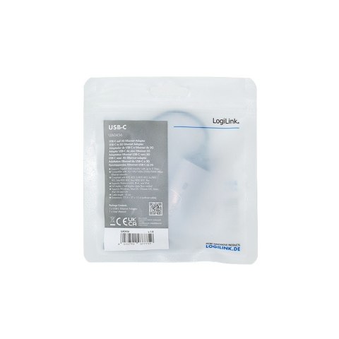 Adapter ethernet USB-C/ M 3.2 Gen1 do RJ45