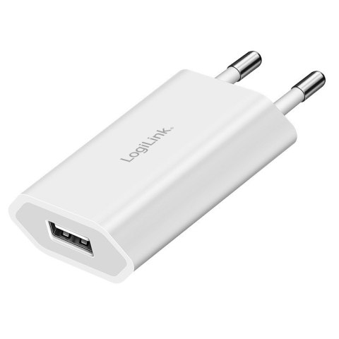 Ładowarka sieciowa USB-A, 5W, 5V/1A, USB-A
