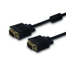 Kabel VGA (M )- VGA (M) ekranowany 2 feryty CL-202