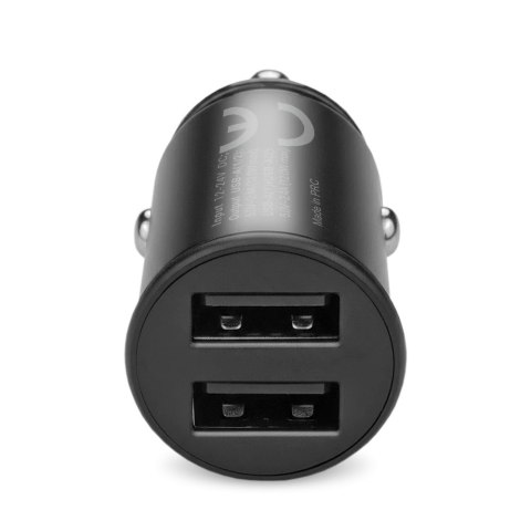 Ładowarka samochodowa CC-25C 2XUSB 12W + kabel USB-C
