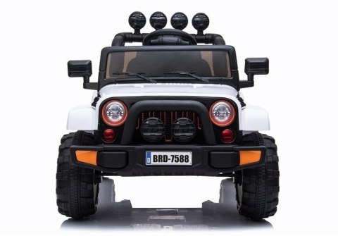 Auto Na Akumulator Jeep BRD-7588 Światła LED MP3 Pilot Biały 4x4 LEAN CARS