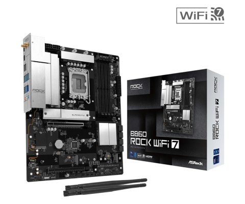 Płyta główna B860 ROCK WIFI 7 s1851 4DDR5 ATX