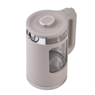 Czajnik elektryczny szklany 1,7l 2200W MR-065-BEIGE