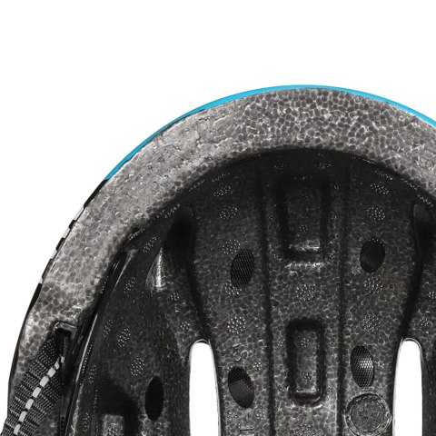 Kask rowerowy dziecięcy lekki 50-54 cm - niebieski smok WOZINSKY