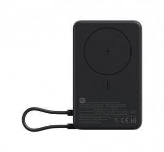 PowerBank Magnetic 10000 z podstawką szary