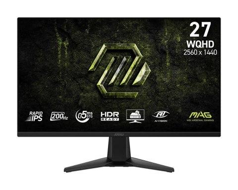 Monitor MAG 275QF E20 27 cali/LED/WQHD/Flat/200Hz/Czarny