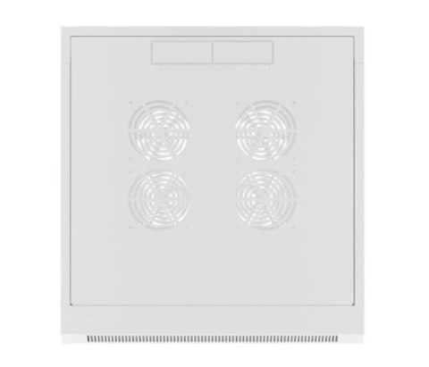 Szafa instalacyjna RACK wisząca 19 cali 4U 600 szara WFFA-5604-10S