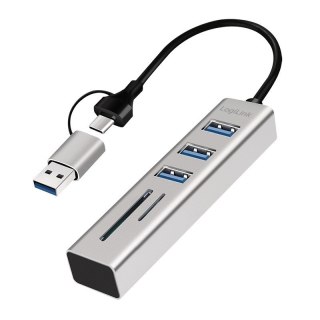 Hub 3xUSB3.0 z czytnikiem kart pamięci