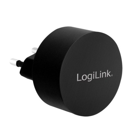 Ładowarka sieciowa 2x USB-A, 10.5W, czarna