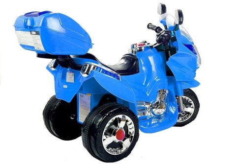 Motor Na Akumulator HC8051 Dla Dzieci Niebieski Światła Led Dźwięki LEAN CARS