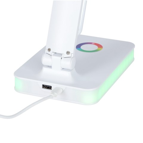Lampka na biurko biurkowa LED USB dotykowa podświetlana RGB regulacja światła Kik Sp. z o. o. Sp. k.