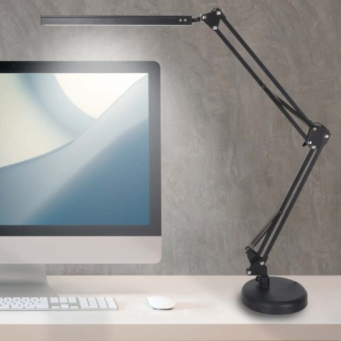 Lampka na biurko biurkowa LED USB obrotowy wysięgnik 2 sposoby mocowania Kik Sp. z o. o. Sp. k.