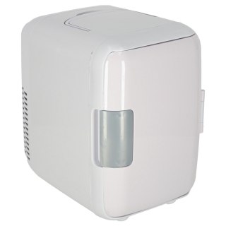 Lodówka turystyczna elektryczna samochodowa mini na jedzenie kosmetyki grzanie chłodzenie 2w1 4L biała Kik Sp. z o. o. Sp. k.