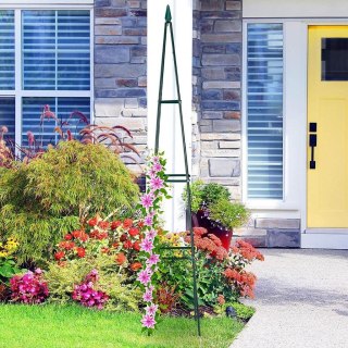 Pergola podpora LUARO ogrodowa na kwiaty stojak na róże pnące piramida metalowa Kik Sp. z o. o. Sp. k.