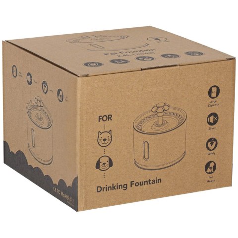 Poidełko fontanna dla psa kota zwierząt automatyczne poidło LED USB 2,4l filtr czyszczący Kik Sp. z o. o. Sp. k.